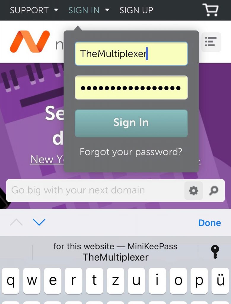 sync macpass and minikeepass